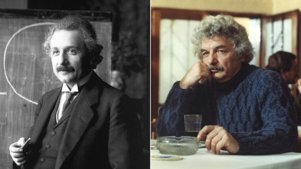 Albert Einstein a Ladislav Smoljak
